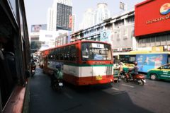 Riding Bus Bangkok