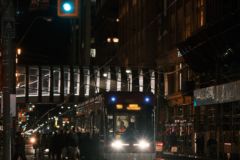 Tram's Busy Night Toronto