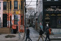 Wandering on Street Toronto