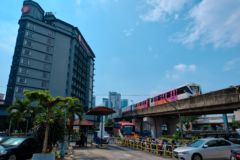 Metro Under Blue Sky Kuala Lumpur