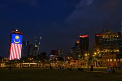 Night Cityscape Kuala Lumpur