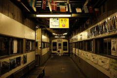Local Station at Night Kuji