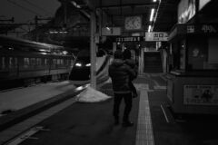 20240127 At Yonezawa Station